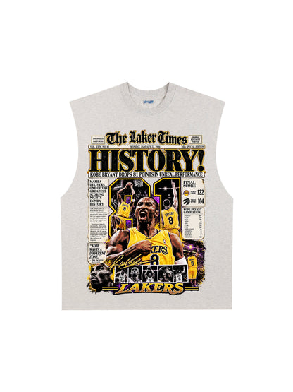 THE DRIZZLED | KOBE 81 PT TANK TOP