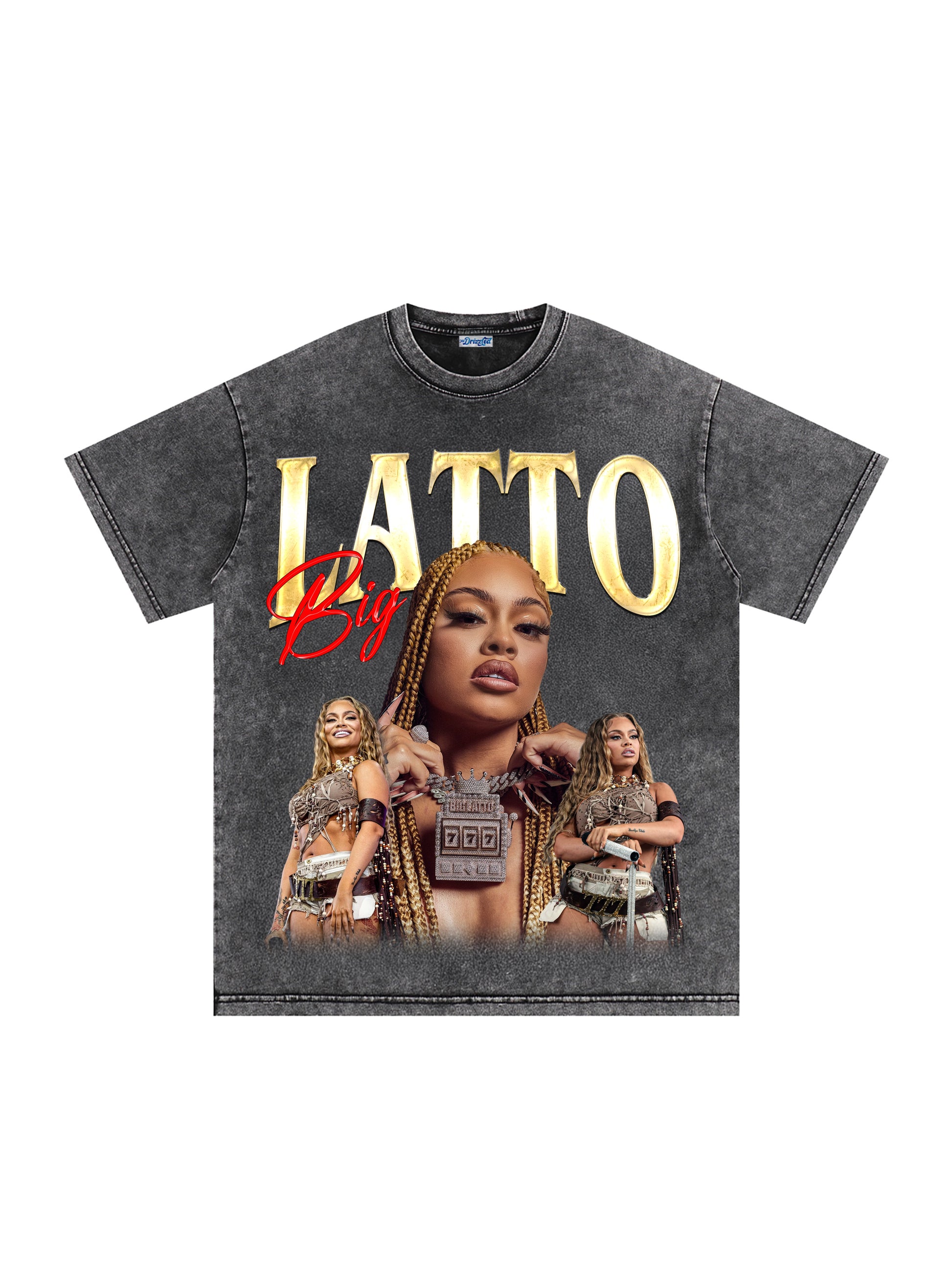 THE DRIZZLED BIG- LATTO - TEES