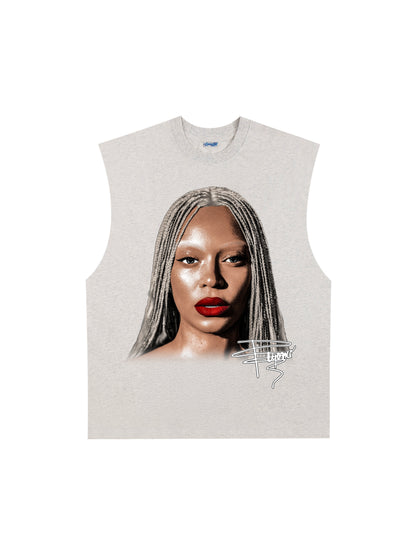 THE DRIZZLED | BEYONCÉ BRAIDED TANK TOP