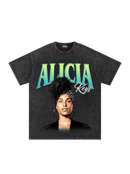 THE DRIZZLED | ALICIA KEYS TEE