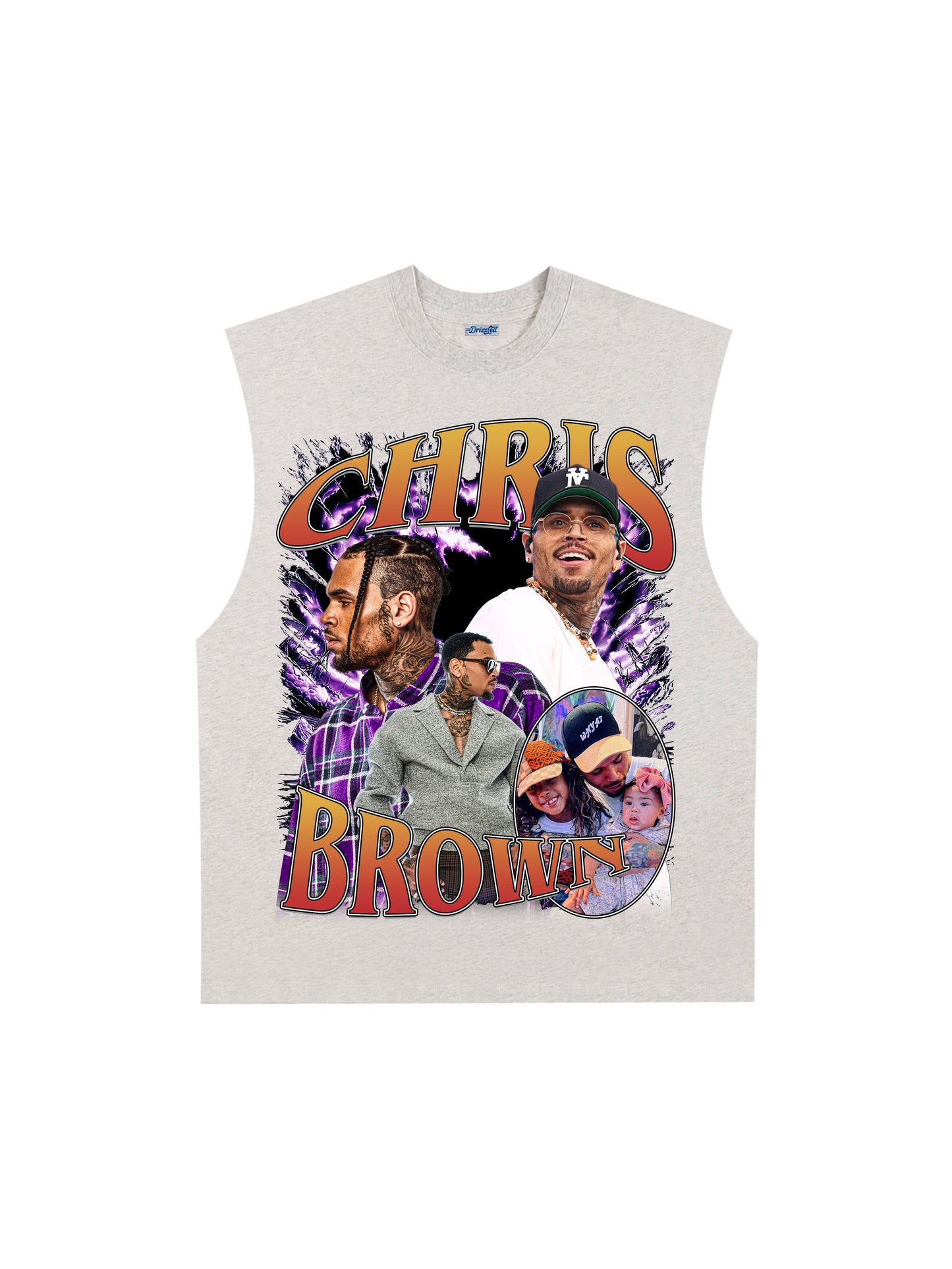 THE DRIZZLED | CHRIS BROWN 4.0 TANK TOP