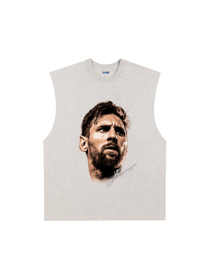 THE DRIZZLED | LIONEL MESSIN 1.0 TANK TOP