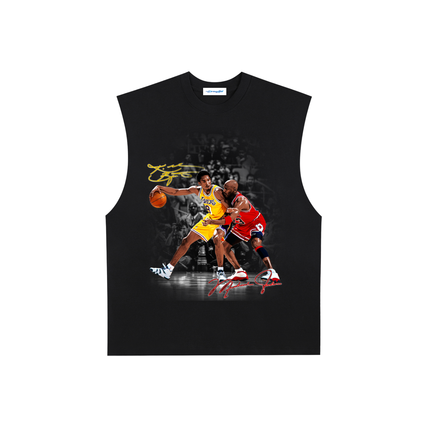 Raw Edge Cotton Tank Top