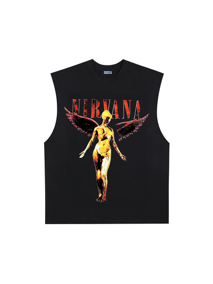 THE DRIZZLED | NIRVANA - IN UTERO O.18 TANK TOP