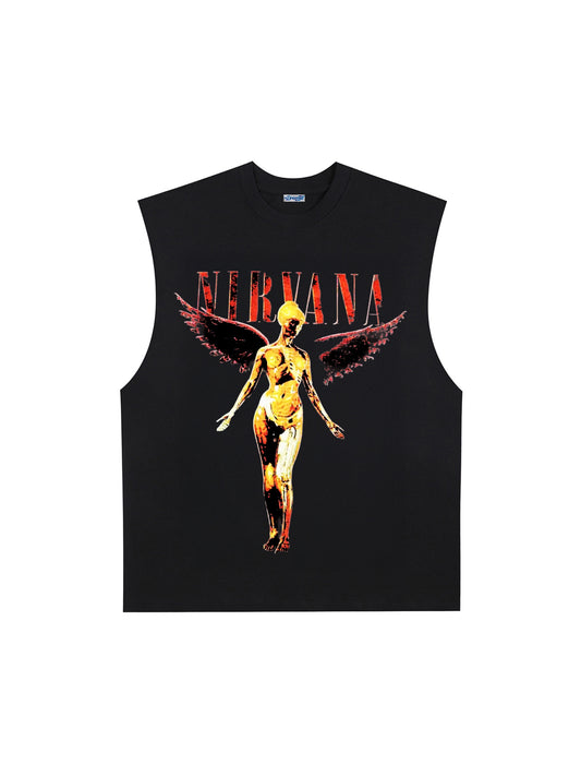 THE DRIZZLED | NIRVANA - IN UTERO O.18 TANK TOP