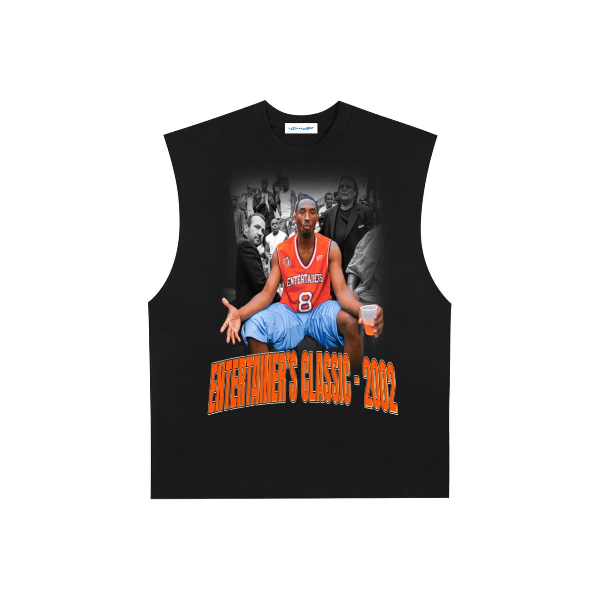 Raw Edge Cotton Tank Top