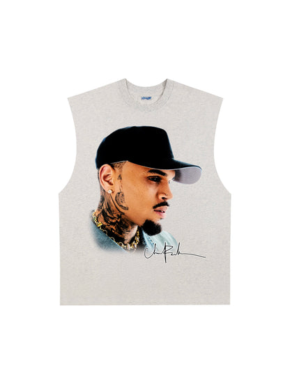 THE DRIZZLED | CHRIS BROWN - NO CAP TANK