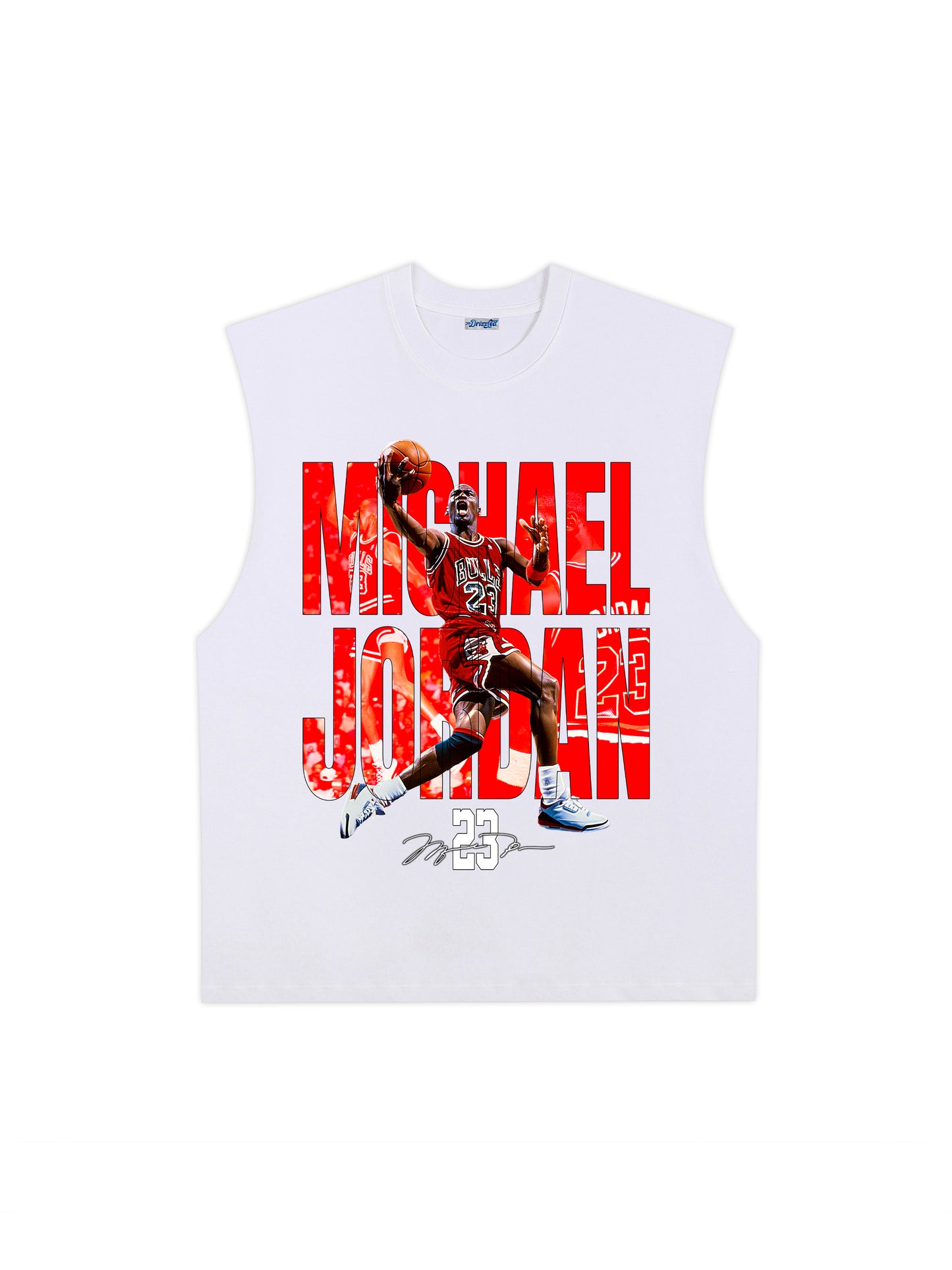 THE DRIZZLED | MIKE ON MICHAEL JORDAN TANK TOP