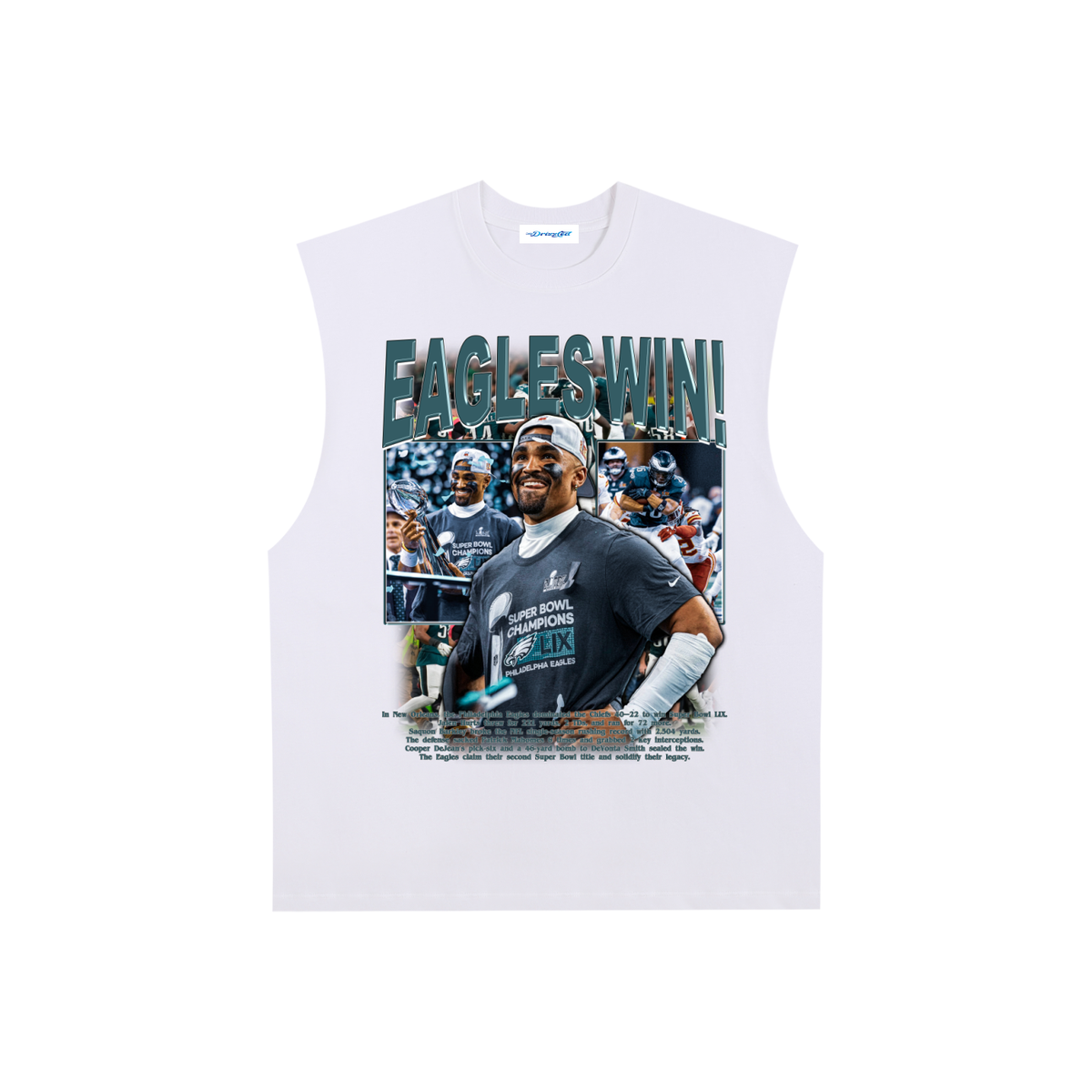 Raw Edge Cotton Tank Top