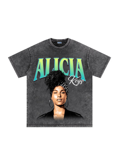 THE DRIZZLED | ALICIA KEYS TEE