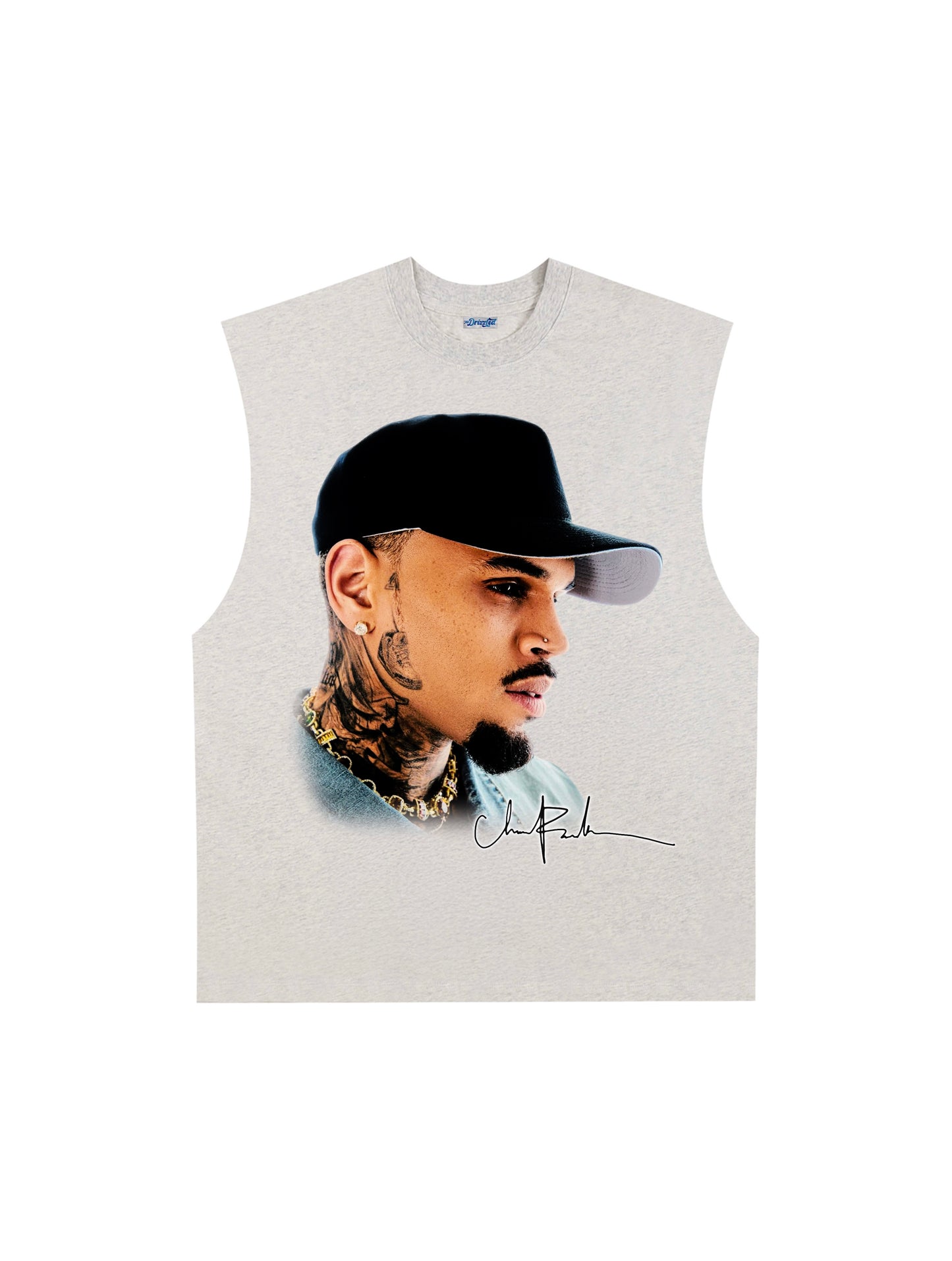 THE DRIZZLED | CHRIS BROWN - NO CAP TANK TOP