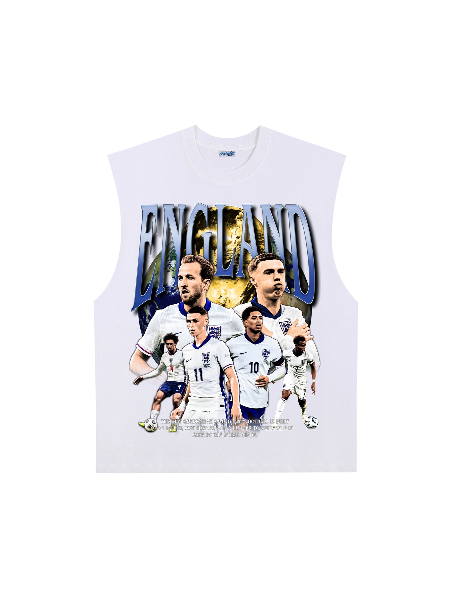 THE DRIZZLED | ENGLAND (THA FA) TANK TOP