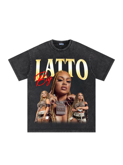 THE DRIZZLED BIG- LATTO - TEES