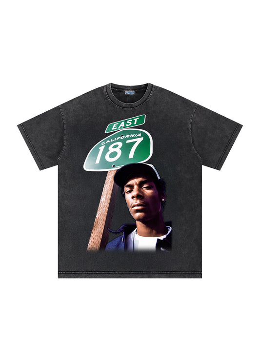 THE DRIZZLED | SNOOP DOGG - LONG BEACH 187 TEE