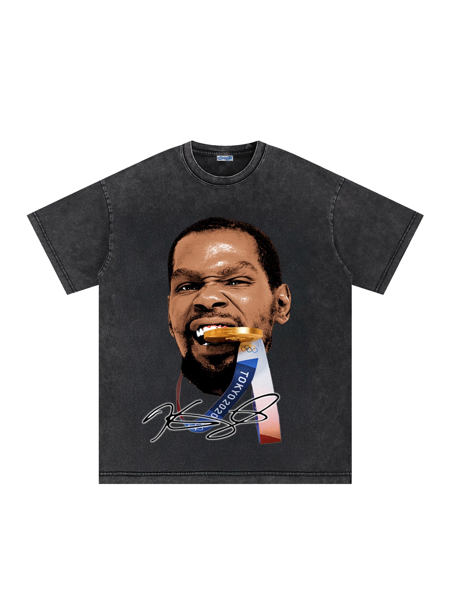 THE DRIZZLED | KEVIN DURANT - BITE THE GOLD TEE