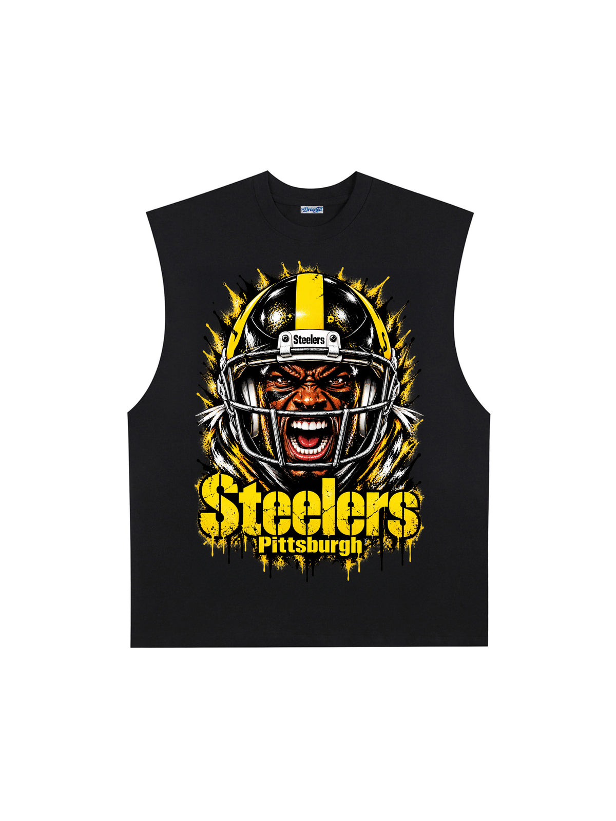 THE DRIZZLED | PITTSBURGH STEELERS TANK TOP