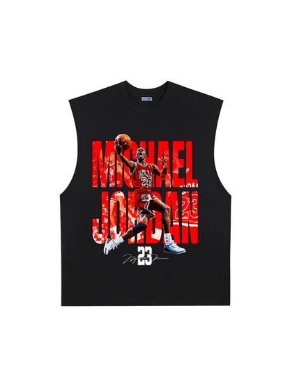 THE DRIZZLED | MIKE ON MICHAEL JORDAN TANK TOP
