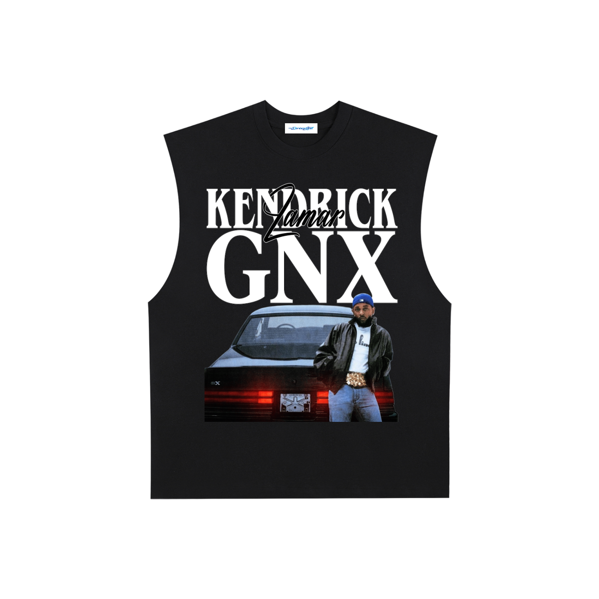 Raw Edge Cotton Tank Top