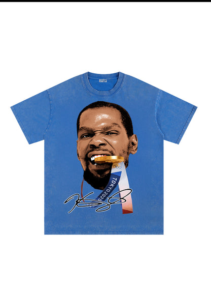 THE DRIZZLED | KEVIN DURANT - BITE THE GOLD TEE