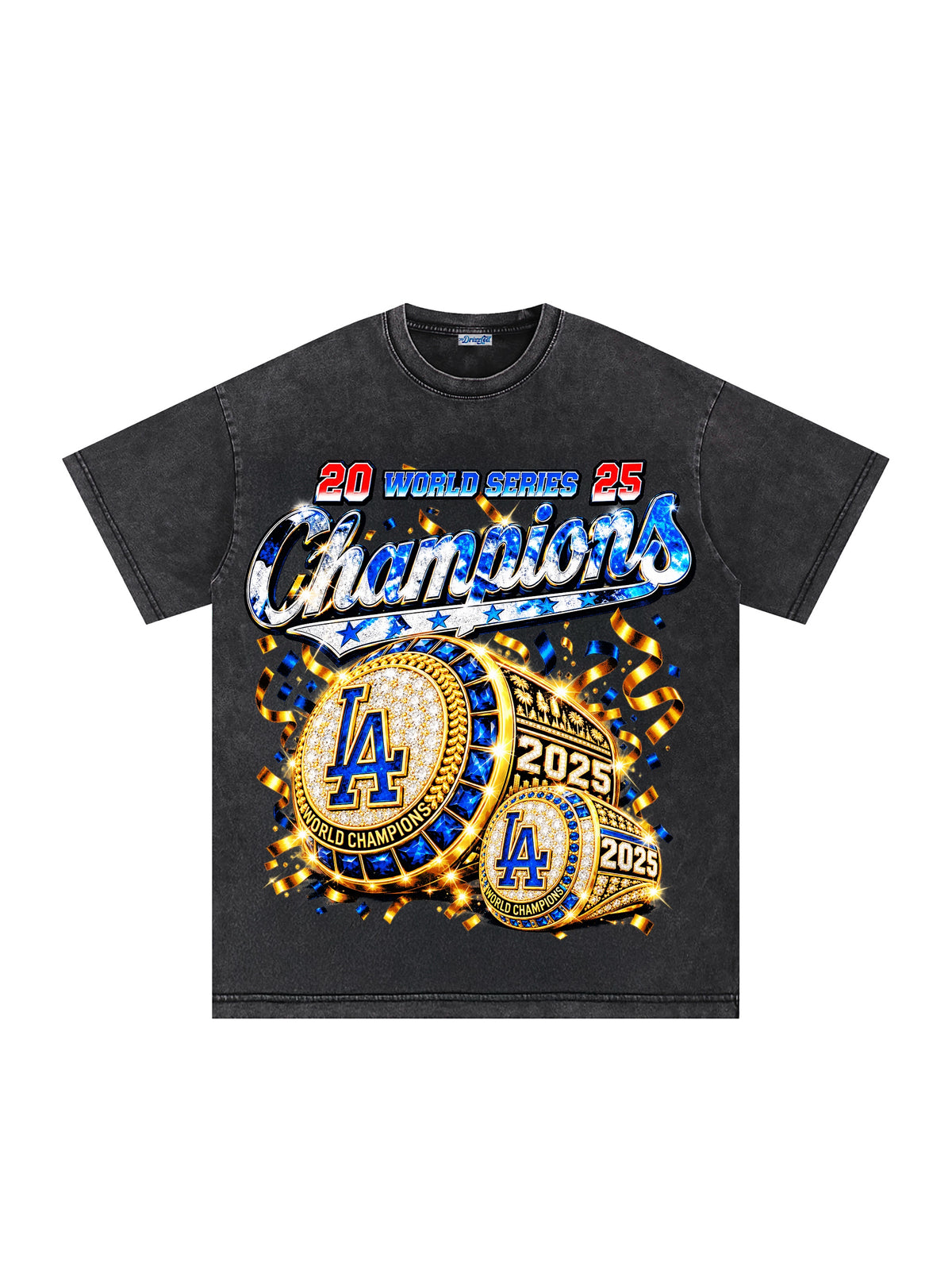 THE DRIZZLED | 25” WORLD CHAMPION DODGERS