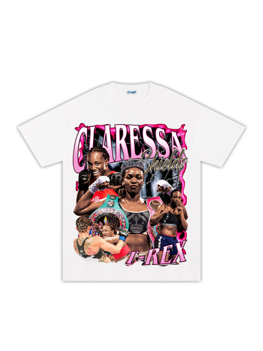 THE DRIZZLED | CLARESSA SHIELDS - T REX TEE