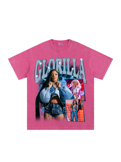 THE DRIZZLED Glorilla drizzled tee