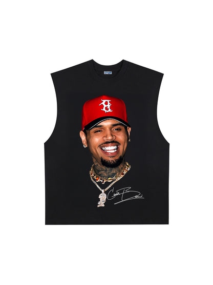 THE DRIZZLED | CHRIS BROWN (BREEZY) TANK TOP