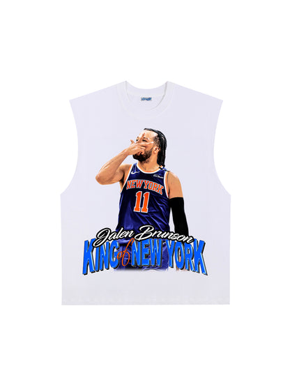 THE DRIZZLED | JALEN BRUNSON - KING OF NEW YORK TANK TOP