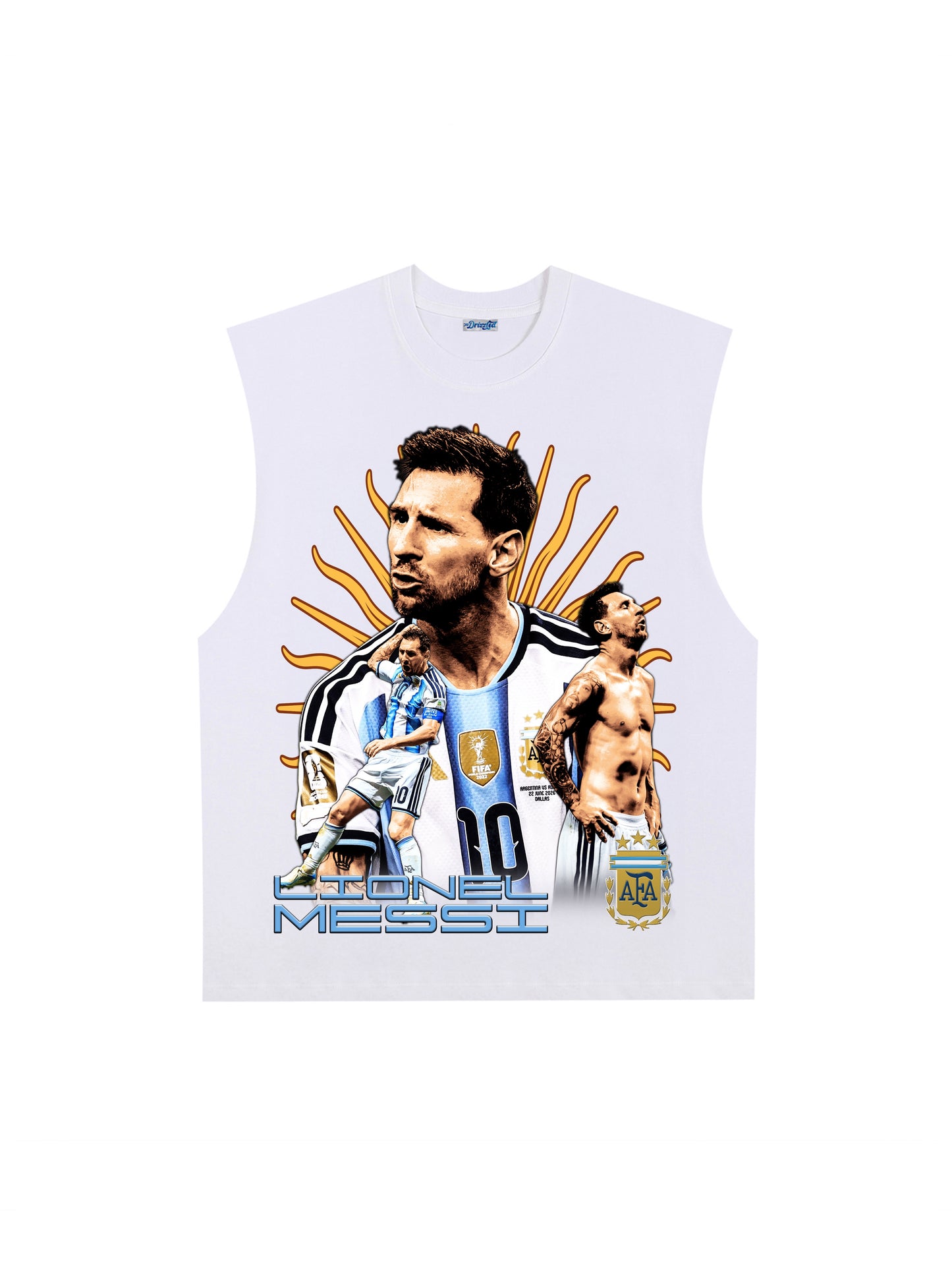 THE DRIZZLED | LIONEL MESSI LEGEND TANK TOP