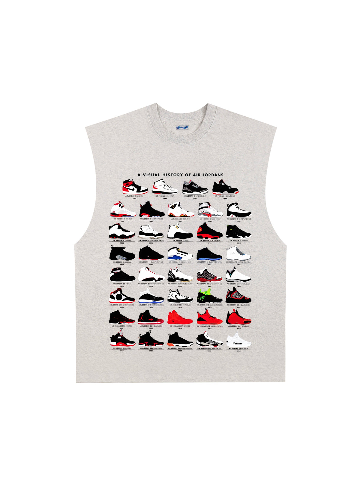 THE DRIZZLED | AIR JORDAN HISTORY F.23 TANK TOP
