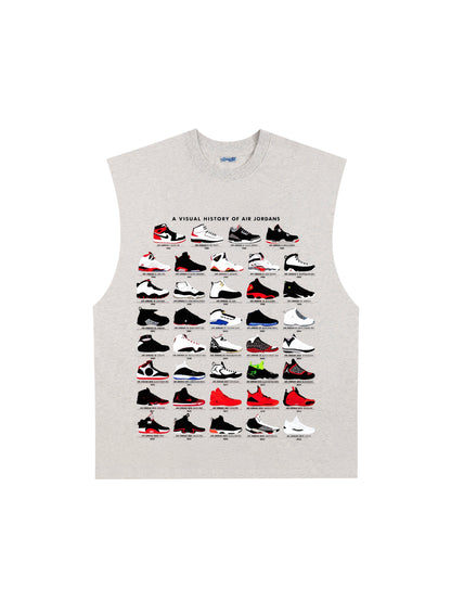 THE DRIZZLED | AIR JORDAN HISTORY F.23 TANK TOP