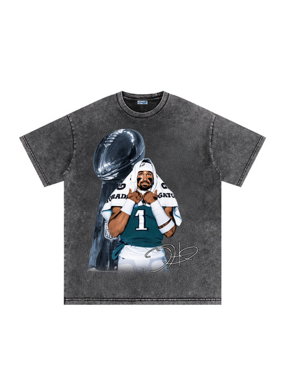 THE DRIZZLED | JALEN HURTS - CHAMPION TEE