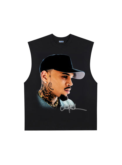 THE DRIZZLED | CHRIS BROWN - NO CAP TANK