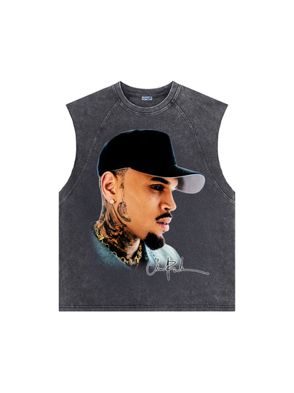 THE DRIZZLED | CHRIS BROWN - NO CAP TANK
