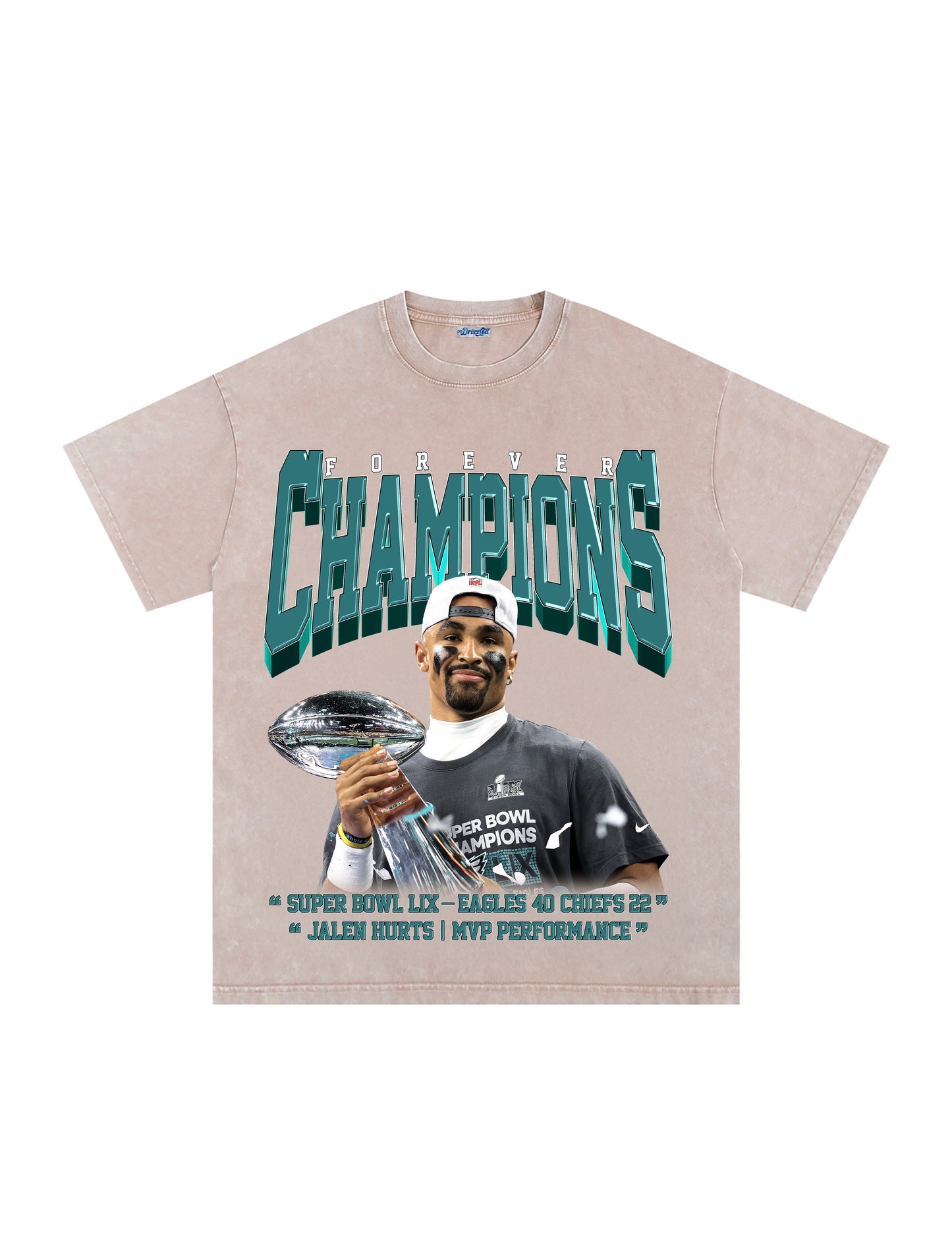 THE DRIZZLED | JALEN HURTS | VINCE LOMBARDI TEE