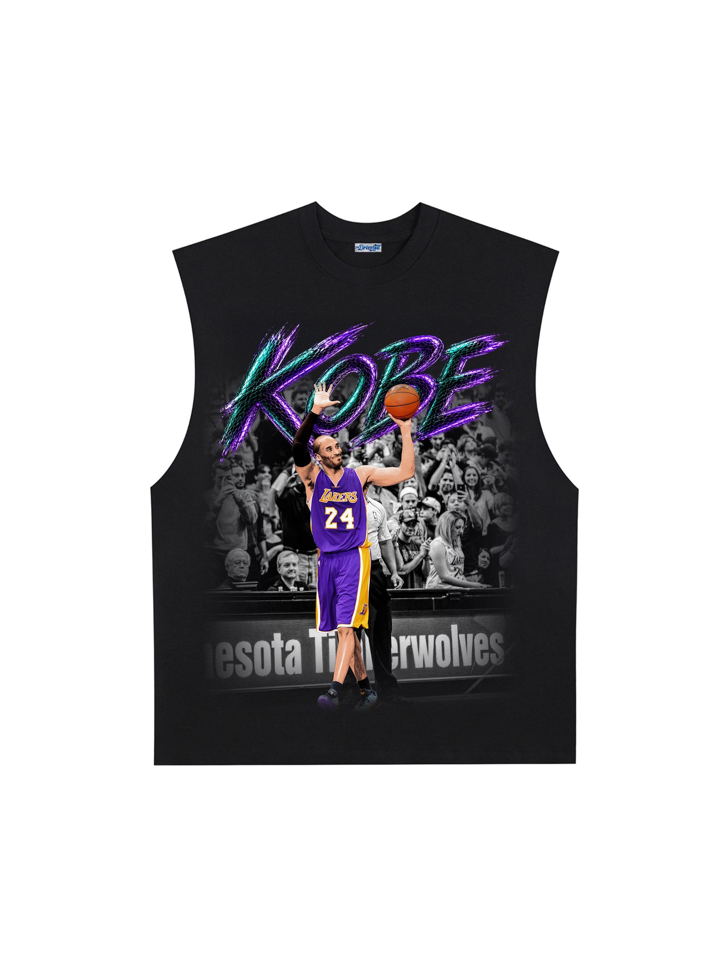 THE DRIZZLED | KOBE - HOMAGE IN MINNESOTA TANK TOP