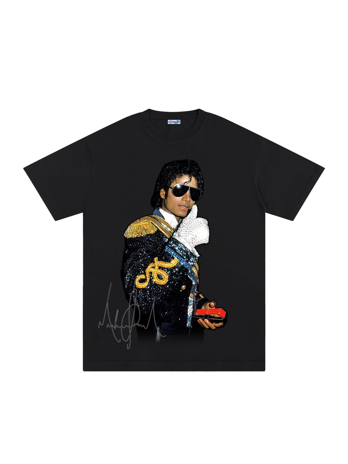 THE DRIZZLED | MICHAEL JACKSON. KING OF POP TEE