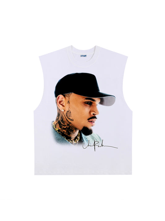 THE DRIZZLED | CHRIS BROWN - NO CAP TANK TOP