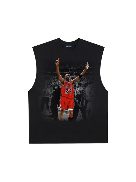 THE DRIZZLED | MICHAEL JORDAN - 6 TITLES TANK TOP