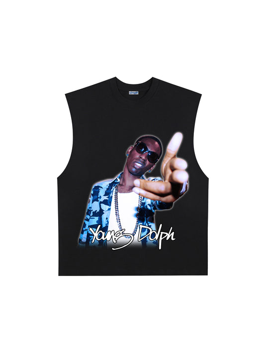 THE DRIZZLED | YOUNG DOLPH TANK TOP