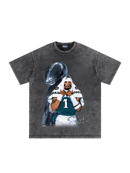 THE DRIZZLED | JALEN HURTS - CHAMPION TEE
