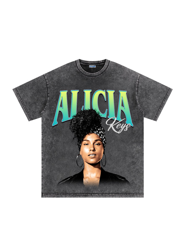 THE DRIZZLED | ALICIA KEYS TEE