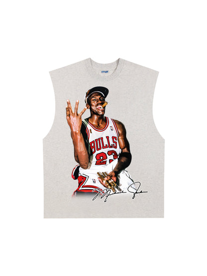 THE DRIZZLED | MICHAEL JORDAN - 3 PEAT TANK TOP