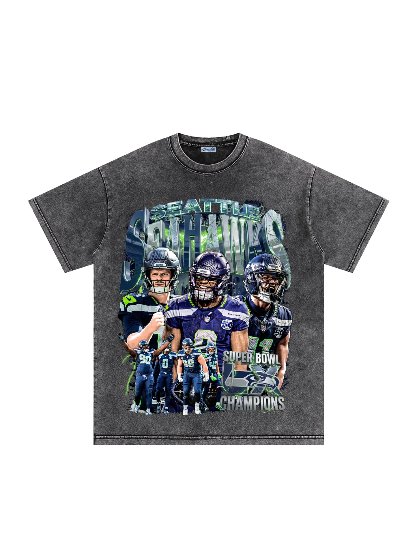 THE DRIZZLED | SEATTLE SEAHAWKS 2026 SUPERBOWL CHAMPIONS