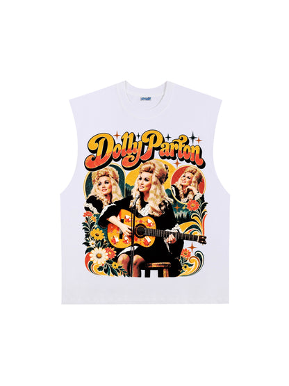 THE DRIZZLED | DOLLY PARTON A.15 TANK TOP
