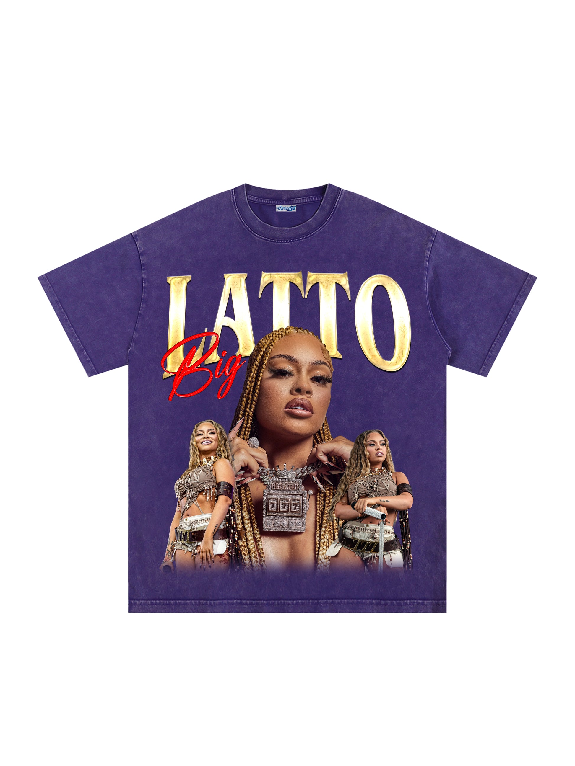 THE DRIZZLED BIG- LATTO - TEES