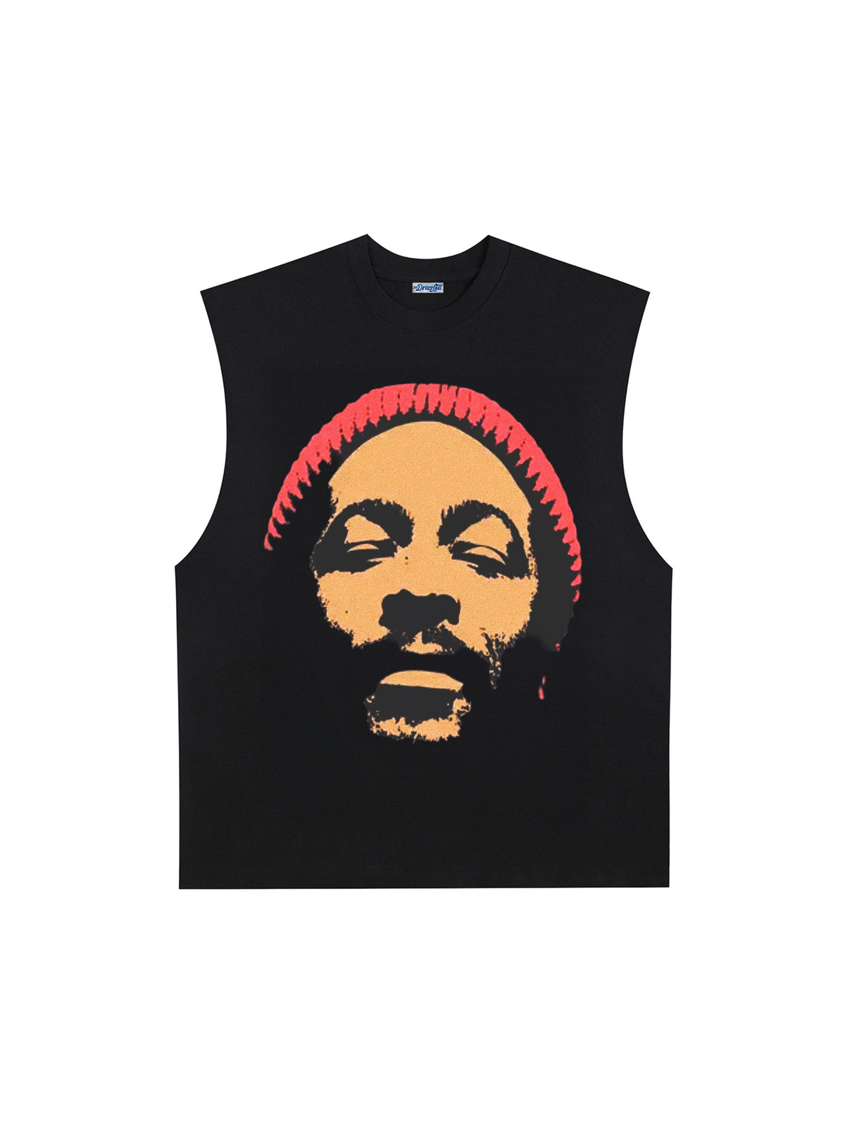 THE DRIZZLED | MARVIN GAYE - RED BEANIE TANK TOP