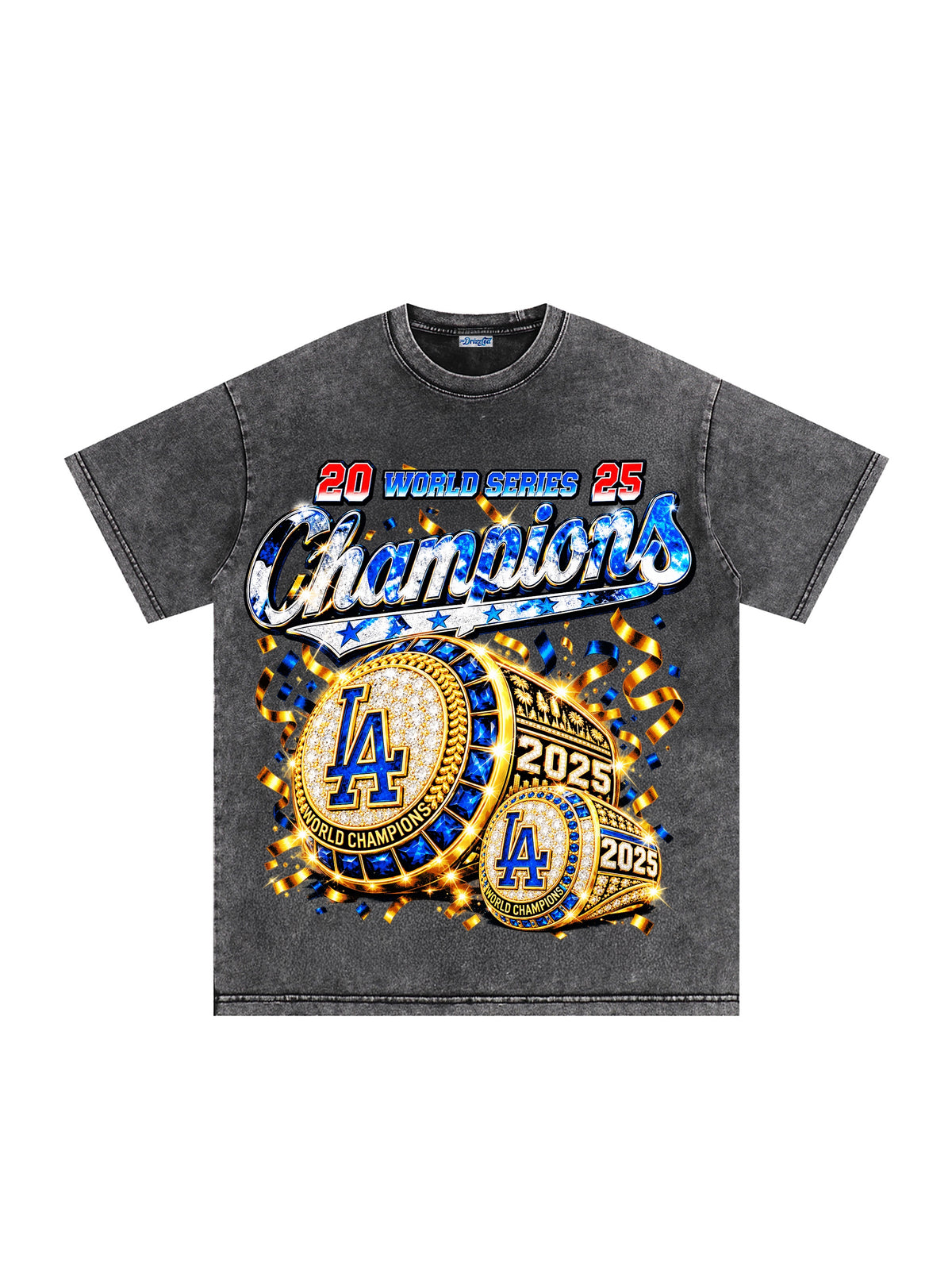THE DRIZZLED | 25” WORLD CHAMPION DODGERS