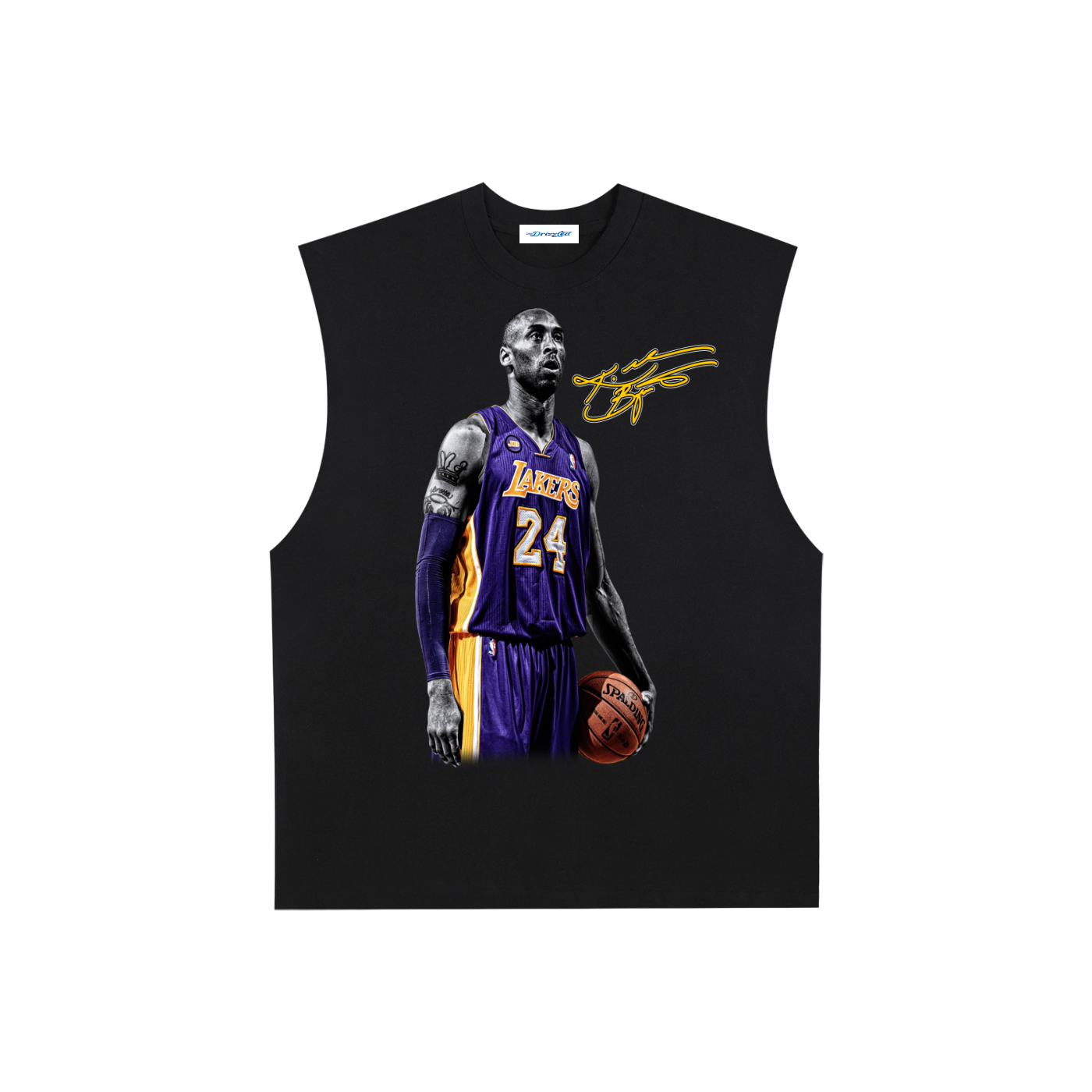 Raw Edge Cotton Tank Top