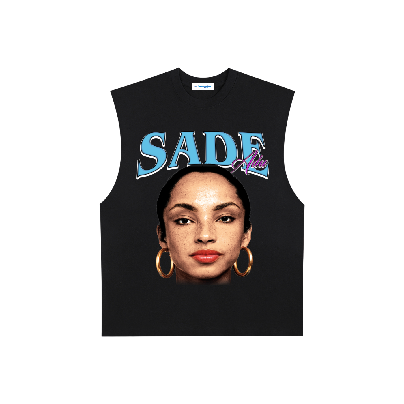 Raw Edge Cotton Tank Top
